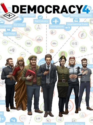 Democracy 4 (PC) - Steam Key - GLOBAL