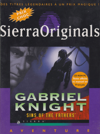 Gabriel Knight: Sins of the Fathers Steam Key GLOBAL